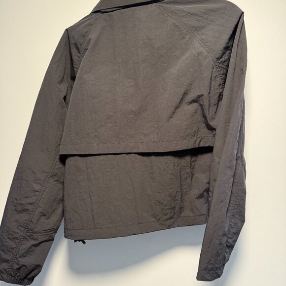 Quince Water Repellent Windbreaker Jacket Black Medium - Picture 10 of 10